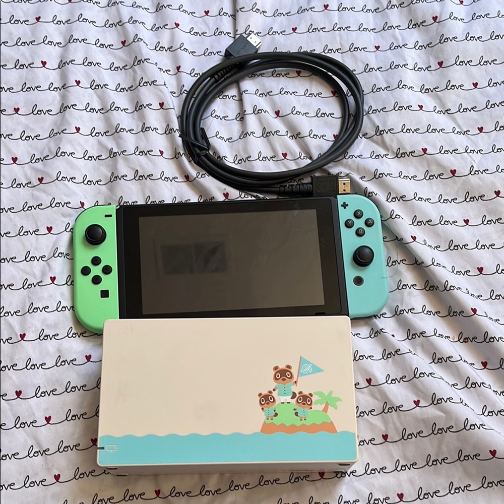 Nintendo Switch Animal Crossing Edition